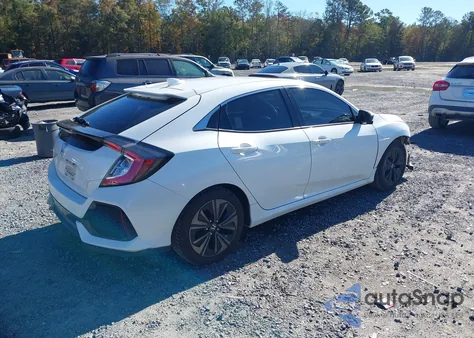 2017 Honda Civic Ex from USA, damaged, VIN SHHFK7H5XHU223686